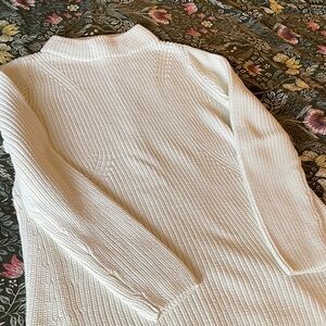 Talbots Cream Cowl Neck Sweater